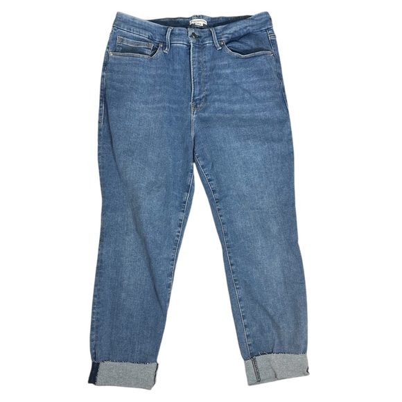 Good American Denim - GOOD AMERICAN Always Fit Cropped Jeans Size 14-18